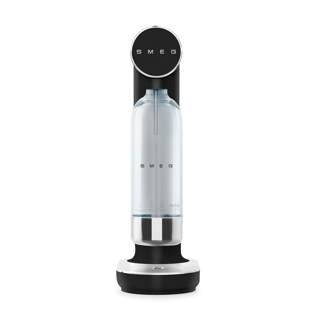 SMEG Kullsyremaskin Svart SKC01BLM