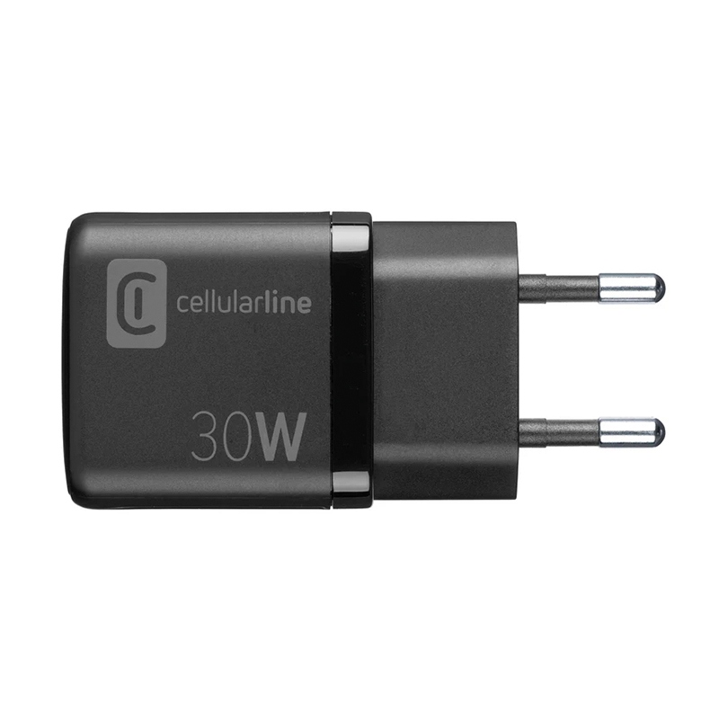 CellularLine 30W Multipower Strømadapter USB-A og USB-C