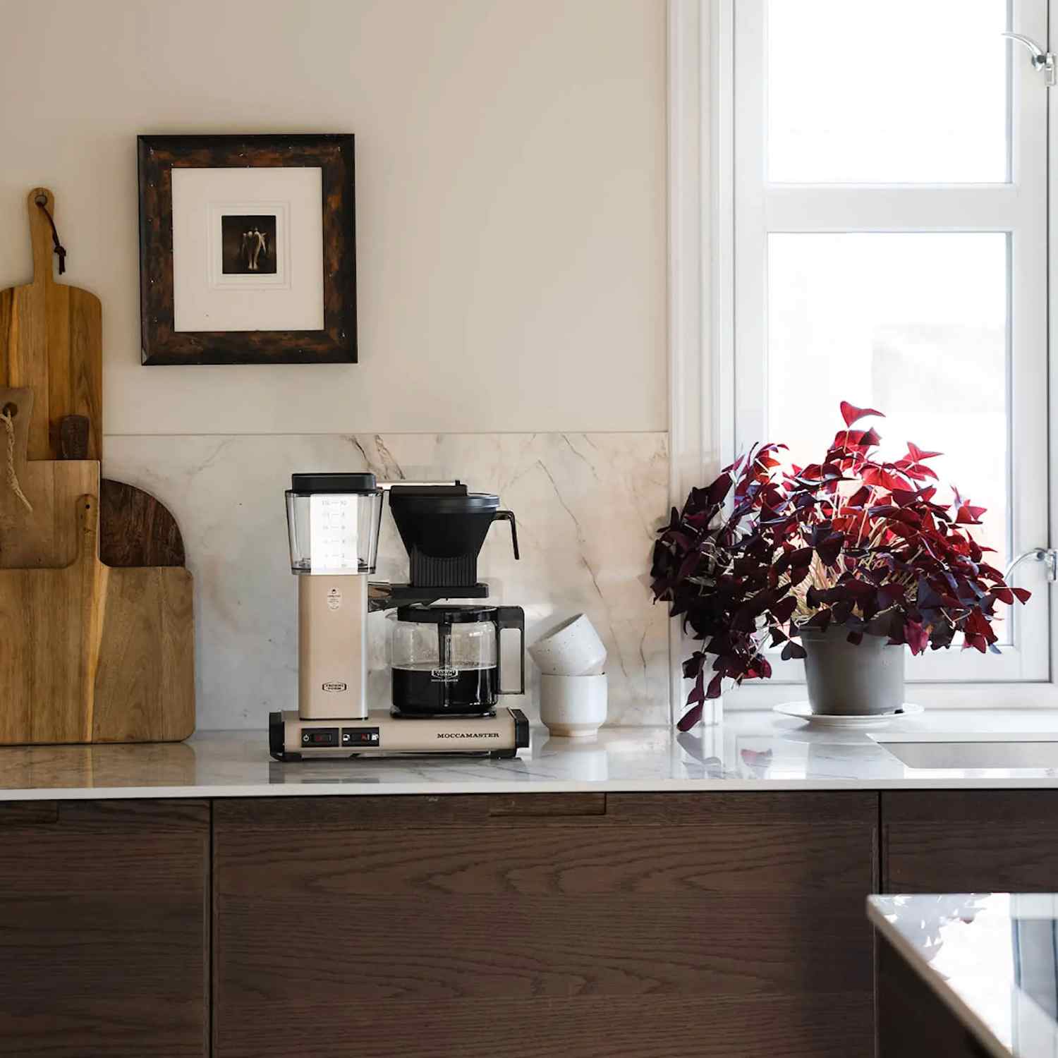 Moccamaster Optio Sandstone Kaffetrakter