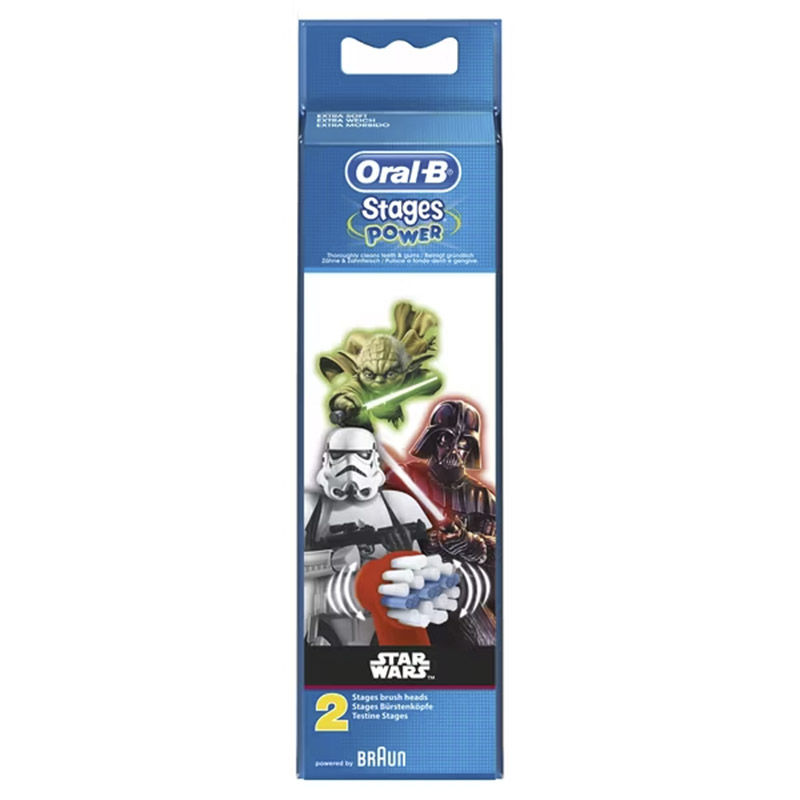 Oral-B Tannbørstehoder Stages Power Star Wars 2 pk