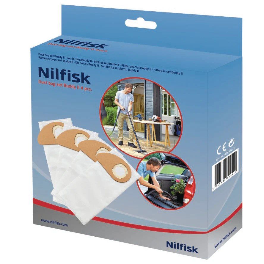 Nilfisk Støvsugerposer BUDDY II