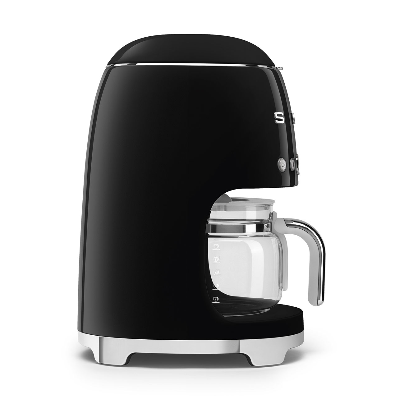 SMEG Kaffetrakter Svart DCF02BLEU