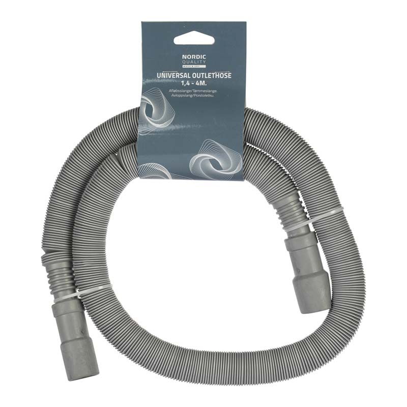Nordic Quality Universal tømmeslange 1,4 - 4m