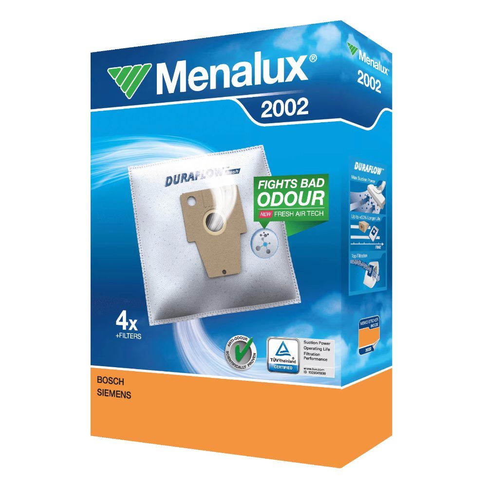 Menalux Støvsugerposer 2002