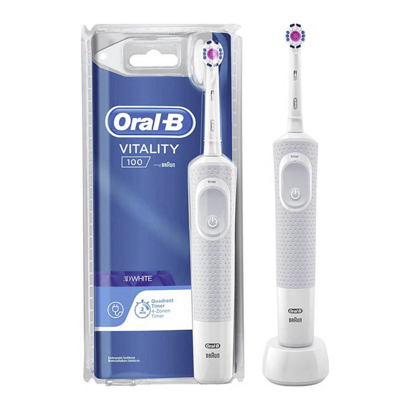 Oral-B Vitality 100 3D White Elektrisk Tannbørste