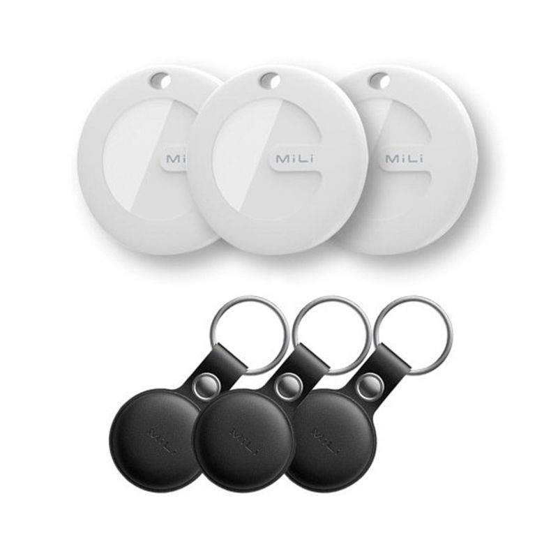 MiLi MiTag 3-pack Sporingsbrikke med nøkkelring iOS
