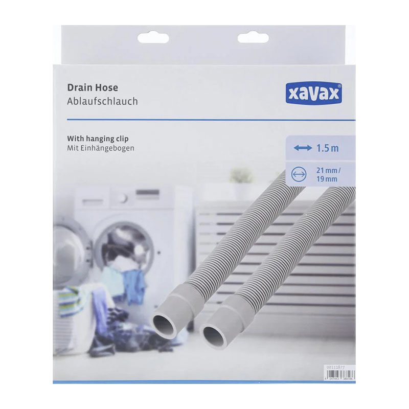 Xavax Avløpsslange 1.5m