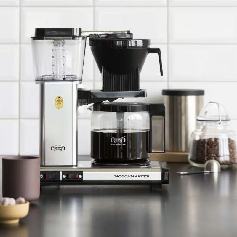 Moccamaster Automatic Polished Silver Kaffetrakter