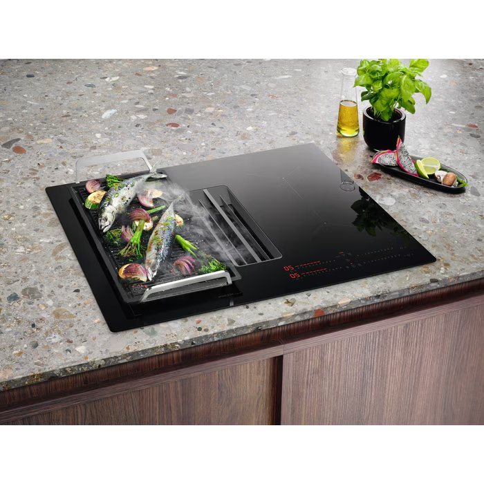 Electrolux Platetopp med ventilator HHHB760S