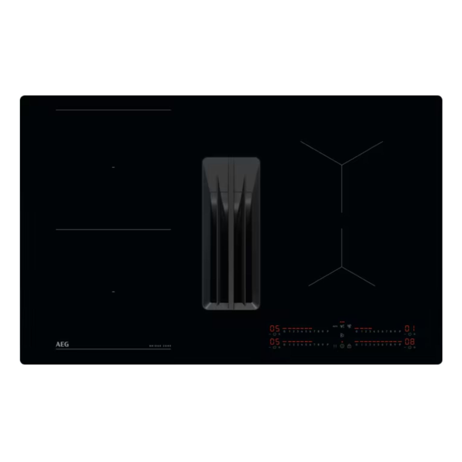 AEG Platetopp med ventilator TH84CB03CB