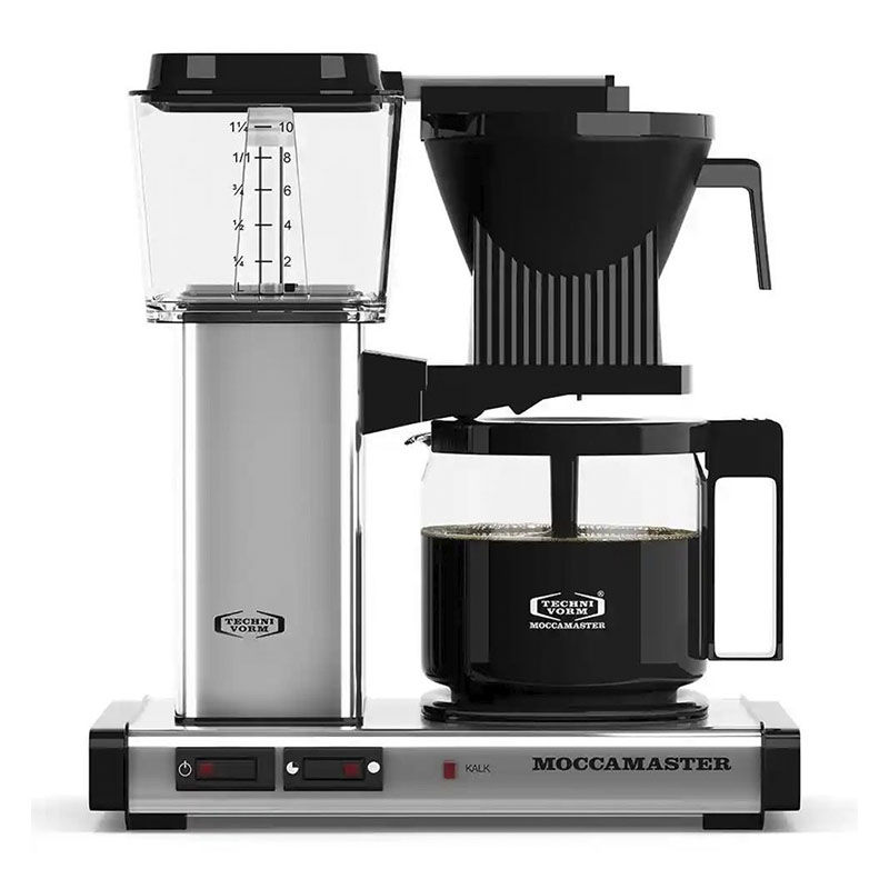 Moccamaster Automatic S Polished Silver Kaffetrakter
