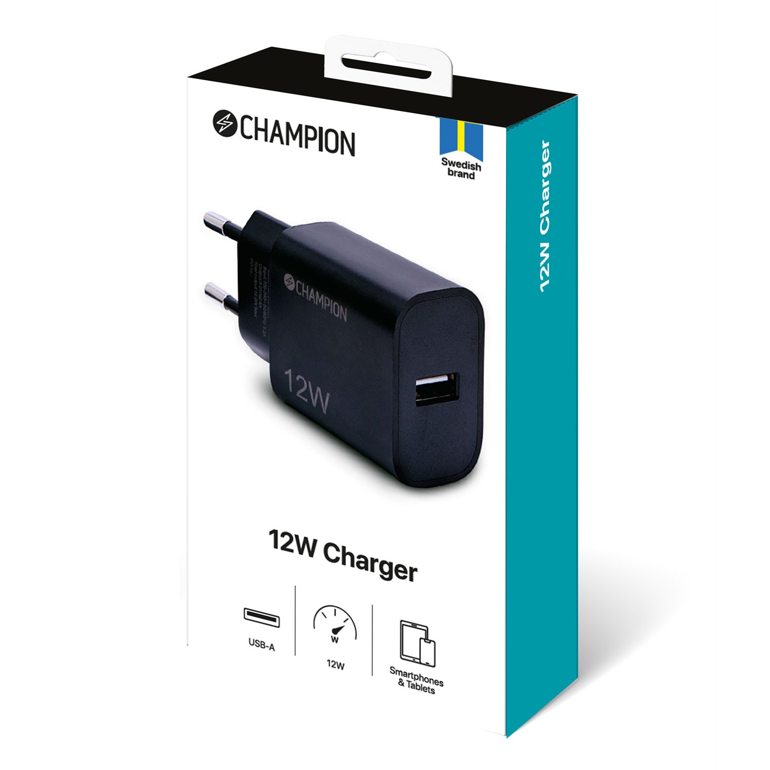 Champion Lader 12W USB-A
