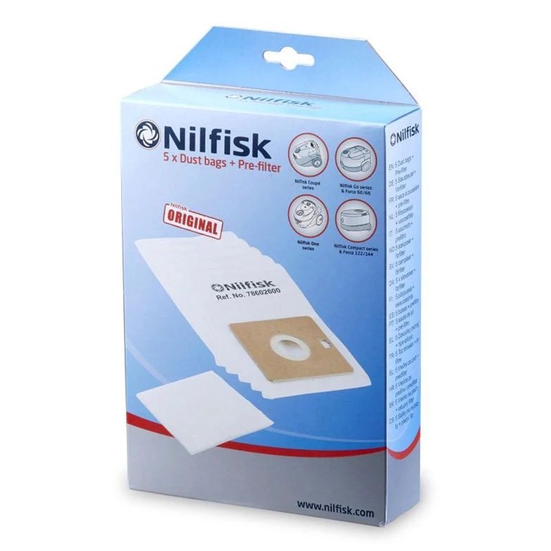 Nilfisk Støvsugerposer 5 stk Nilfisk Støvsugerposer 5 stk