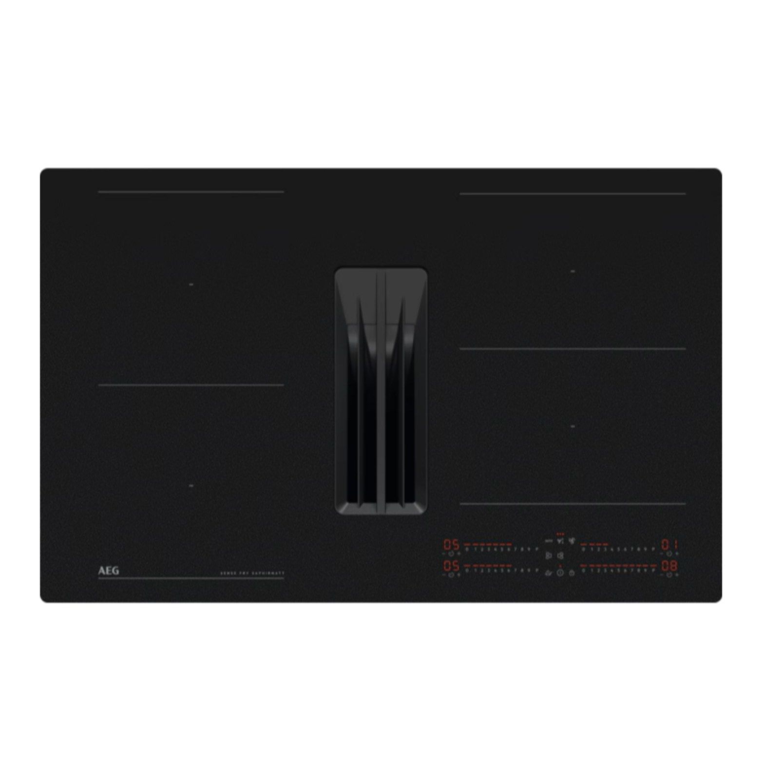 AEG Platetopp med ventilator SaphirMatt TH84CC23CZ