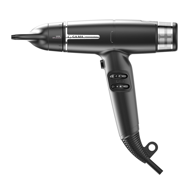 GA.MA Hårføner IQ Lite Black