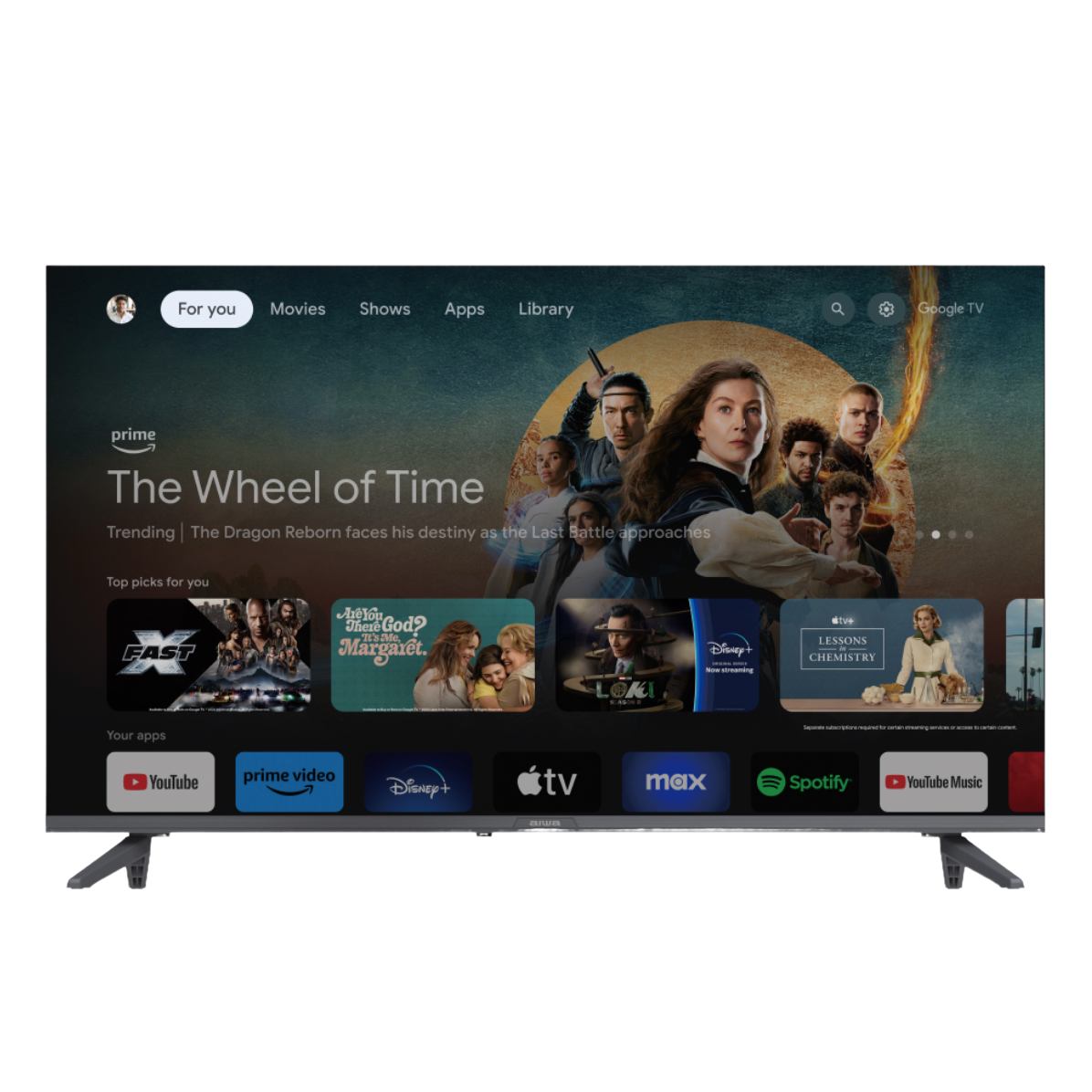 Aiwa Google-TV 40GO50804FHD
