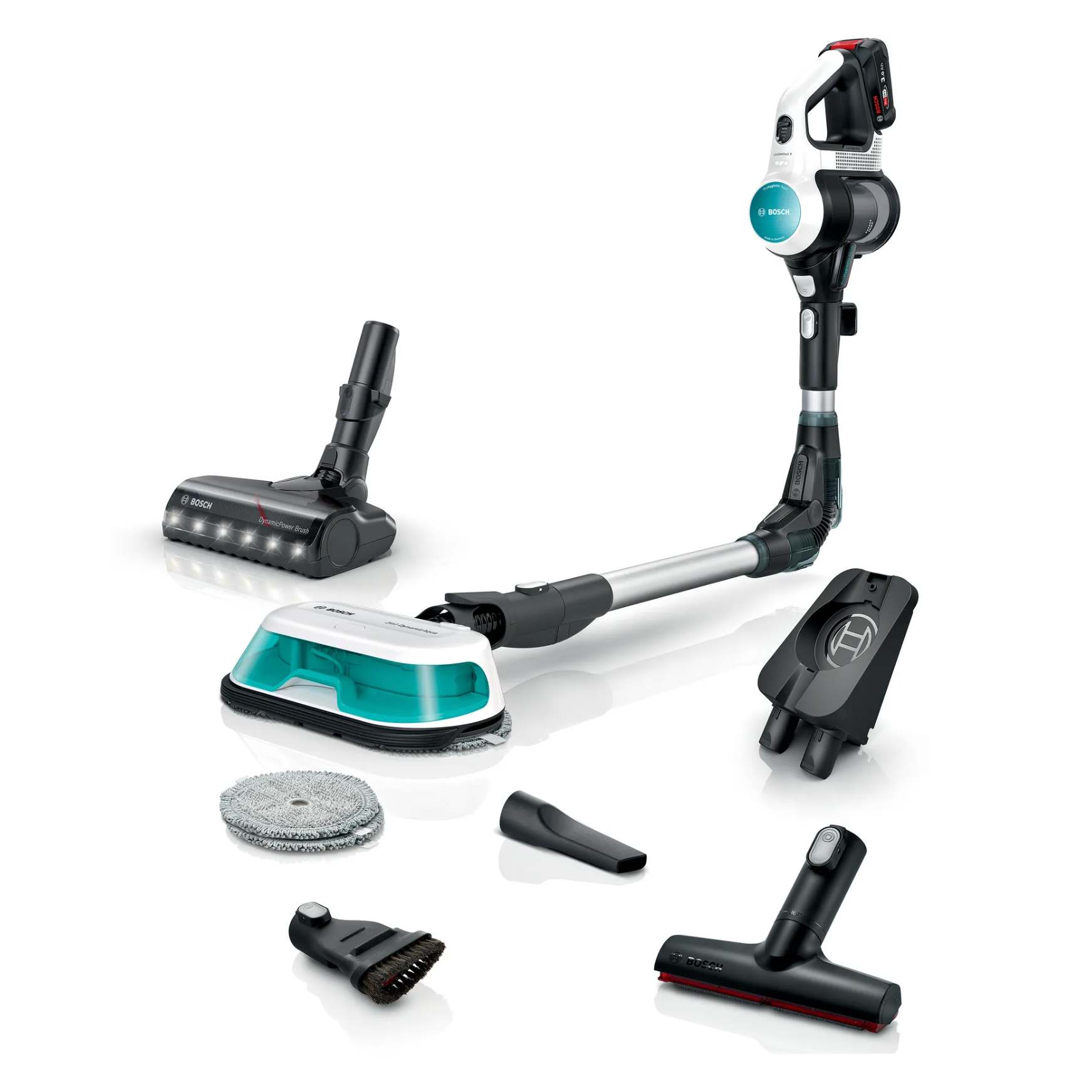 Bosch Unlimited 7 ProHygienic Aqua Trådløs støvsuger Bosch Unlimited 7 ProHygienic Aqua Trådløs støvsuger